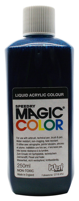 Liquid Acrylic Ink 250ml bottle MC510 Aqua Blue