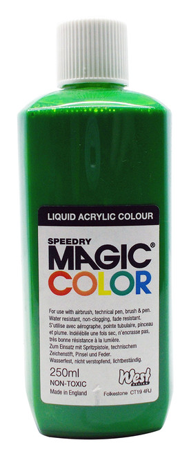 Liquid Acrylic Ink 250ml bottle MC340 Chiffon Green