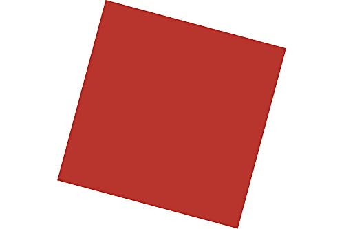 A4 Tinted Film Document Covers 100 Sheets 190nm Red