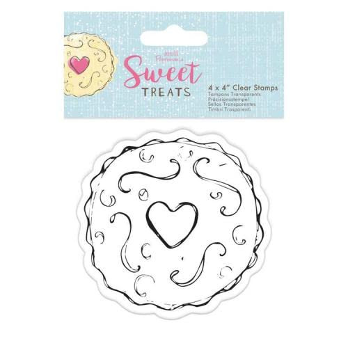 4 x 4" Clear Stamp - Sweet Treats - Jammy Dodger