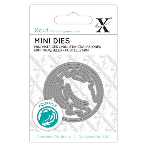 Mini Die - Zodiac Sign - Aquarius