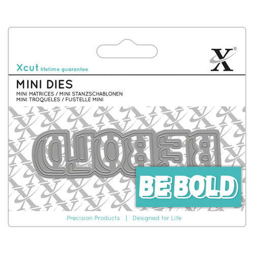 Mini Sentiment Die (1pc) - Be Bold