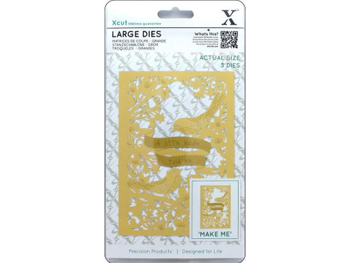 Large Dies (3pcs) - A Little Birdie