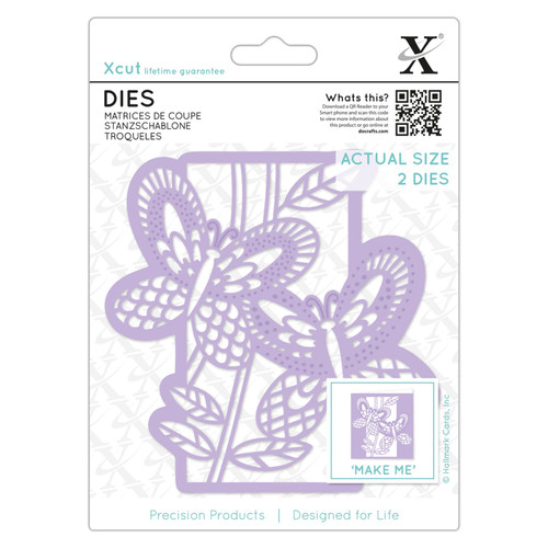 Dies (2pcs) - Butterfly Panel