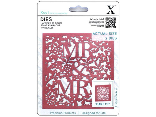 Dies (2pcs) - Mr & Mrs