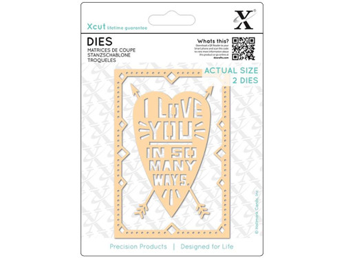 Dies (2pcs) - I Love You