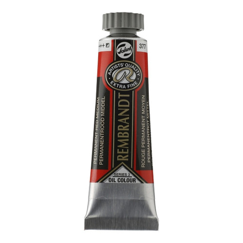 15ml - Rembrandt Oil - Permanent red medium - Series 3