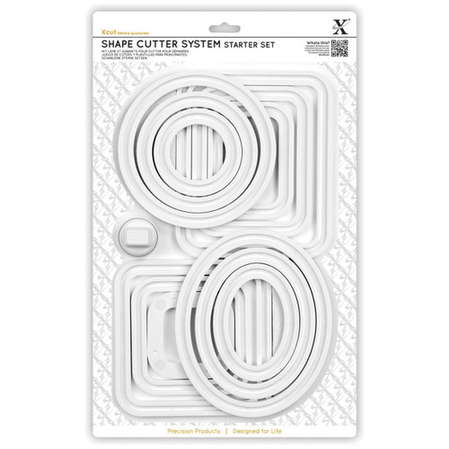 Shape Cutter System Starter Set (13pcs) Nesting Tracks & Cutter Carria