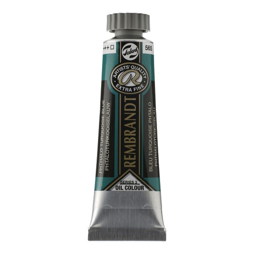 15ml - Rembrandt Oil - Phthalo turquoise blue - Series 3