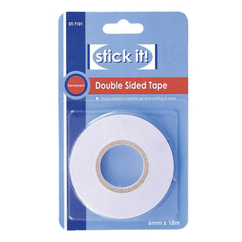 18m Double Sided Tape (6mm Width)