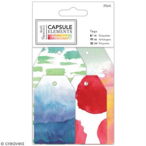 Tags (20pk) - Capsule Collection - Elements Pigment