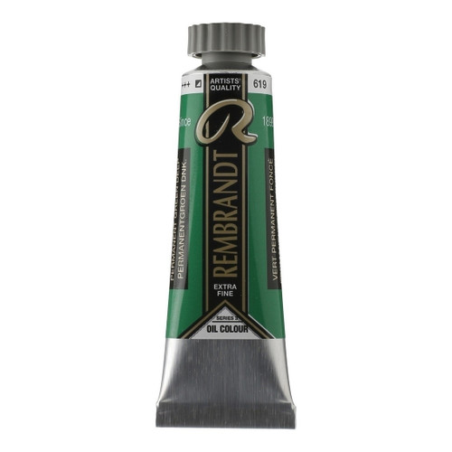 15ml - Rembrandt Oil - Permanent green deep - Series 3