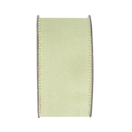 3m Ribbon - Wide Satin - Lemon Drop