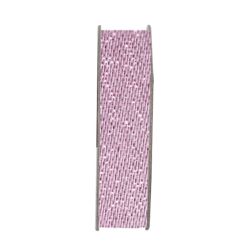 3m Ribbon - Glitter Satin - Soft Pink