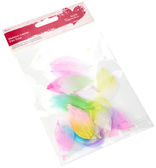 Skeleton Leaves (40pk) - Two Tone