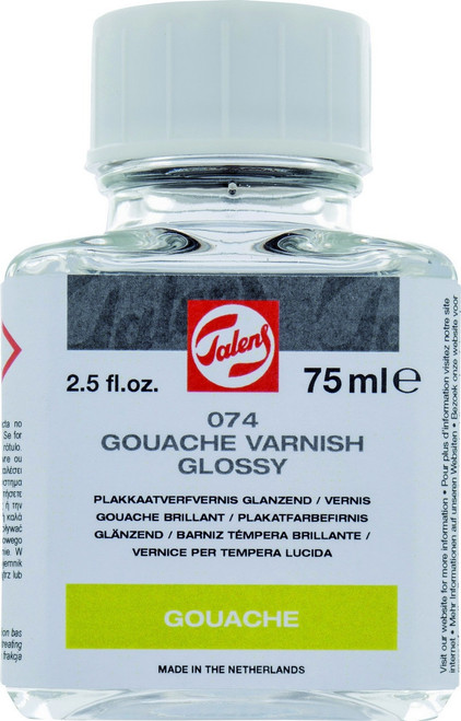 GOUACHE VARNISH GLOSSY JAR 75ml