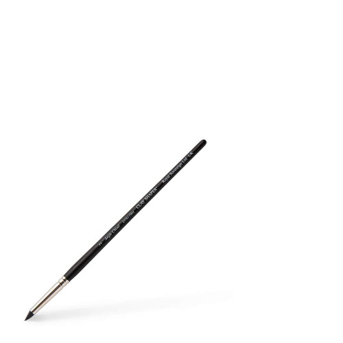 Angle Chisel Clay Black Tip Size 2