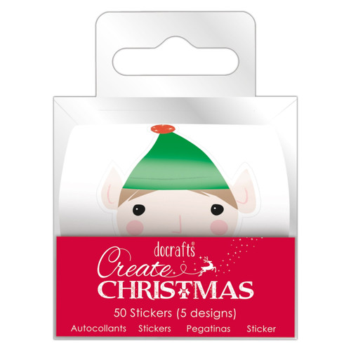 Christmas Icon Stickers (50pcs) - Create Christmas