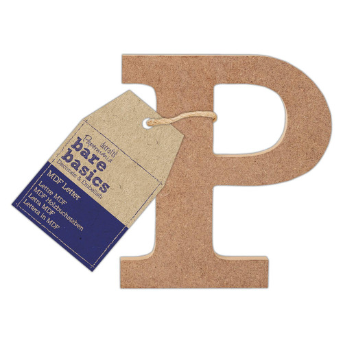 MDF Letter (1pc) - Bare Basics - P