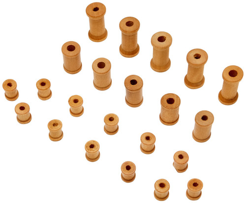 Wooden Bobbins (22pcs)