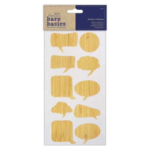 Bamboo Stickers (10pcs) - Bare Basics