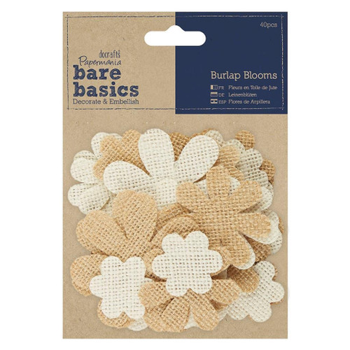 Burlap Blooms (40pcs)
