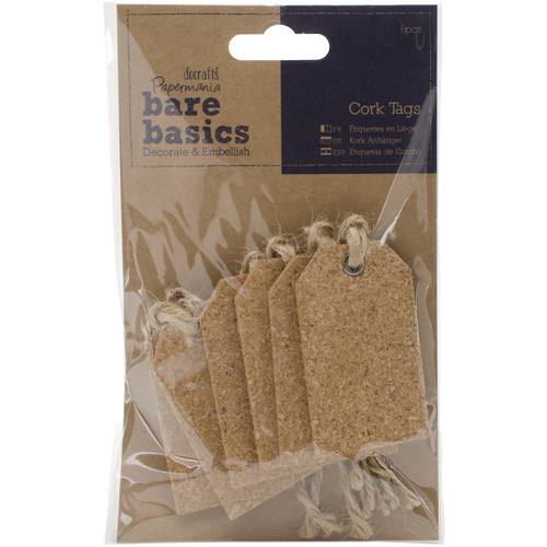 Cork Tags (6pcs) - Gift Tags