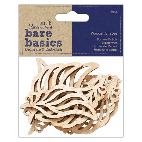 Wooden Wings (10pcs) - Bare Basics