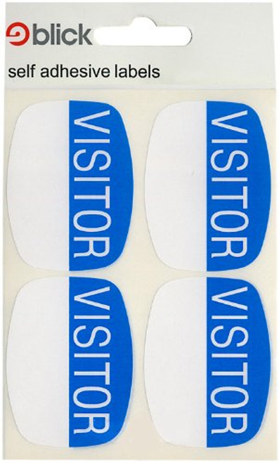 Visitor - 39 x 52mm (16 Stickers)