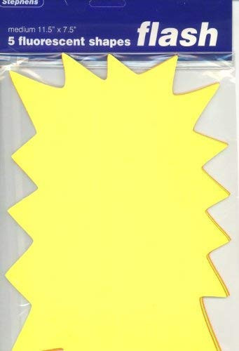 Fluorescent Flash Medium 5 Sheets