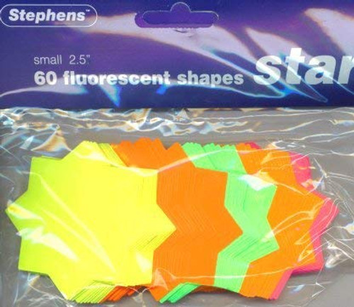 Fluorescent Star 2.5 60 Sheets
