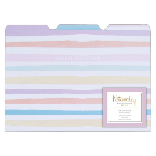 Files Dividers (3pcs) - Pastel Hues
