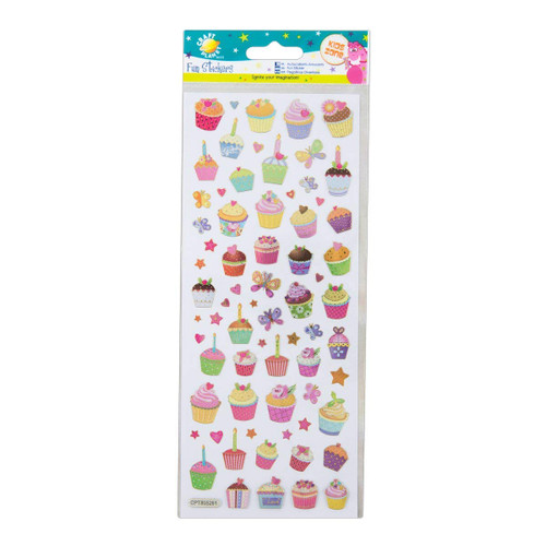 Fun Stickers - Cupcakes