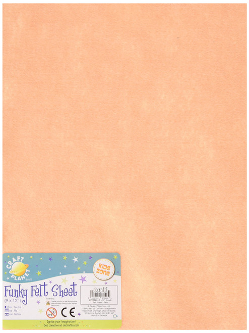 9 x 12 Acrylic Felt - Flesh