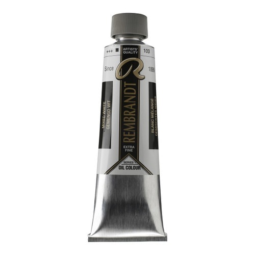 150ml - Rembrandt Oil - Mixed white - Series 1