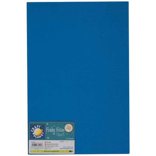 12 x 18 Funky Foam Sheet (2mm Thick) - Blue