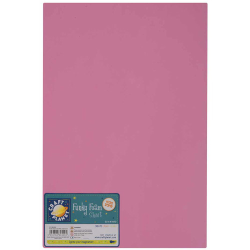 12 x 18 Funky Foam Sheet (2mm Thick) - Pink