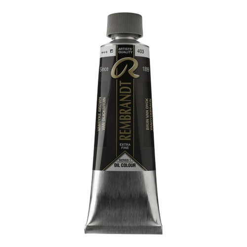 150ml - Rembrandt Oil - Vandyke brown - Series 1