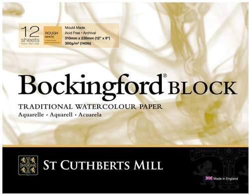 Bockingford Block - 36 x 26 cm - 300gsm - Rough