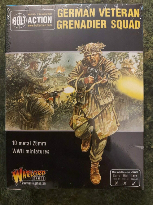 WARLORD - Bolt Action: GERMAN VETERAN GRENADIER SQUAD