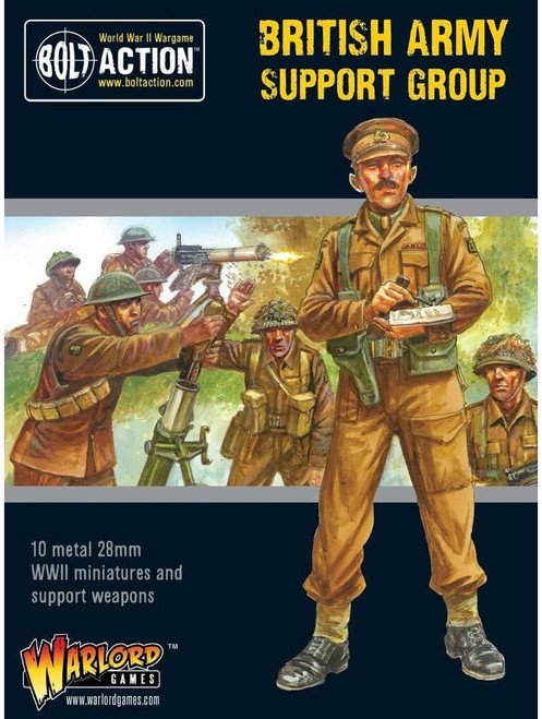 WARLORD - Bolt Action: BRITISH ARMY SUPPORT GROUP