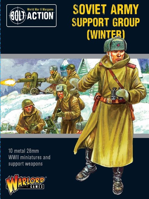 WARLORD - Bolt Action: SOVIET ARMY SUPPOR GROUP (WINTER)