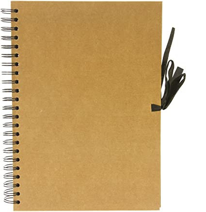 KRAFT CARD SKETCH BOOK - A4