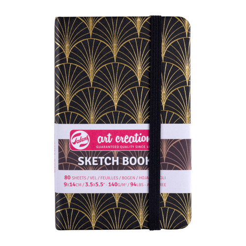Talens Art Creation Sketchbook Art Deco | 9 x 14 cm, 140 g, 80 sheets