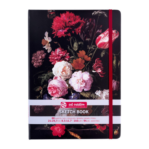 Talens Art Creation Sketchbook Still Life with Flowers in a Glass Vase | 21 x 29