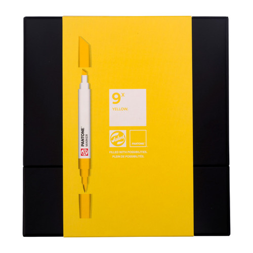 Talens Pantone Marker yellow 9 set