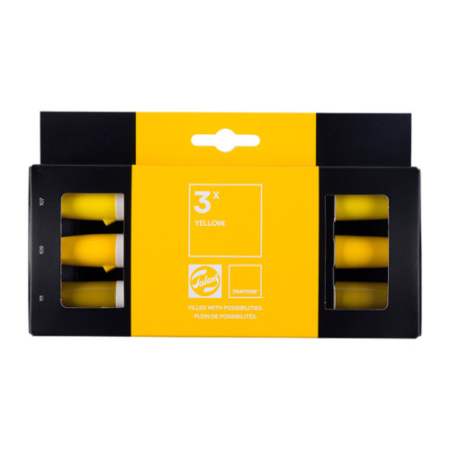 Talens Pantone Marker yellow 3 set