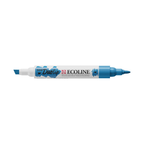 Ecoline Duotip Marker Prussian Blue 508