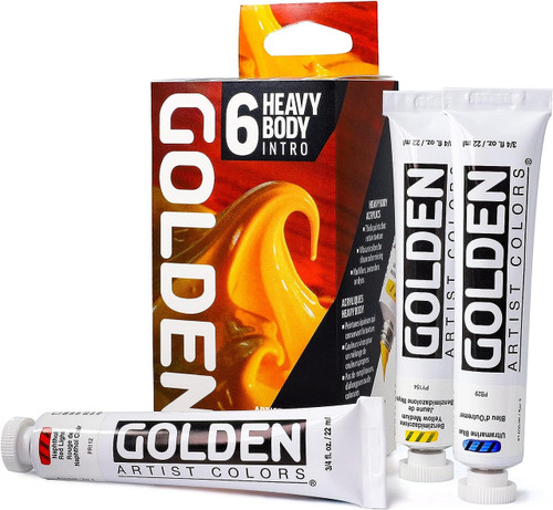 Golden Heavy Body Intro Set (6 x 22ml)