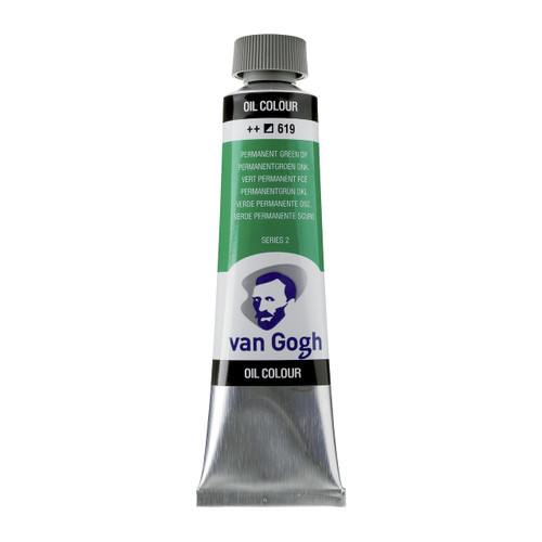 Van Gogh Oil 40ml Permanent Green Deep